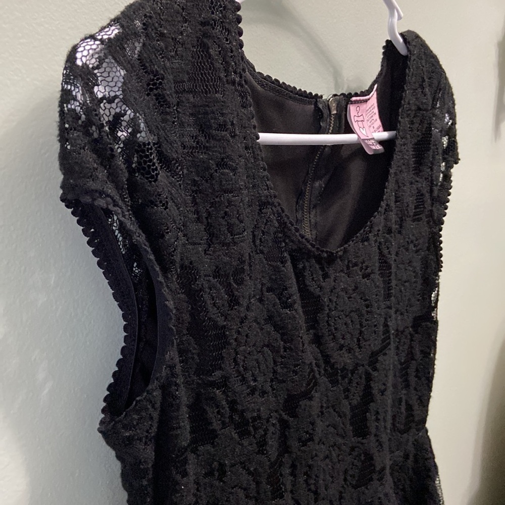 Love On A Hanger Black Lace Dress Size Small #65